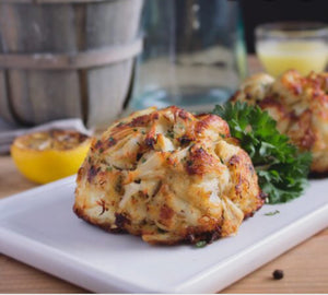 Premium Lump Crab Cakes Box - 6 (6 oz) Portions